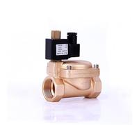 1-1/4" Normally Open High Pressure Brass Solenoid Valve 1.6Mpa Pilot Type Electric Water Valves 220V 110V 24V 12V(NPT-380VAC)