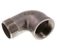 1 1/4'' NPT x 1 1/4'' NPT F/M Stainless steel 90 deg Elbow Fitting 16 Bar