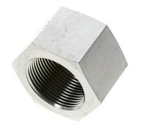 1 1/4'' NPT Zinc plated Steel Closing plug with Outer Hex 80 Bar