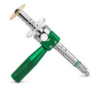 1-1/4" PVC Inside Pipe Cutter Internal Cutting Tool Stainless Steel Diamond Grinding Wheel, Adjustable Depth Inside Pipe Cutter with Diamond Grit Cutting Wheel, PVC Pipe Cutting Tool for Drill，Green