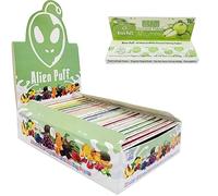 1 1/4 Size Flavoured Rolling Papers, 20 Pack Mixed Fruit Flavor Papers 1000 Leaves, 78mm Strong Smell, Fruity Scent & Slow Burn Rolling Paper, Juicy Tobacco Cigarette Tool