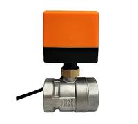 1-1/4" Stainless Steel Electric Ball Valve 3-Wire 2 Control 220v 12v 24v Motorized 2-Way(220VAC-CR02)