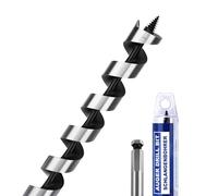 1-1/4" X 18" Auger Bit for Wood, 32x460mm Hex Long Auger Drill Bit | 3/8" Hex Shank,for Hard Wood,Ship, Composite Materials, Drywall and DIY Projects