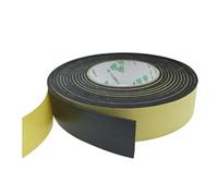 1/1.5/2CM Weather Stripping Door Seal Strip, Self-Adhesive Soundproofing, Insulation Strip, Door Sealers Reduce Noise, Gap Filler, Foam Insulation Tape for Doors and Windows 2cm