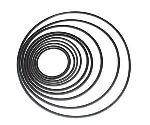 1/1.5mm Round Rubber Belt Replace 10pcs / Pack Mix Size 80-130mm Repair Belt for Cassette Tape Recorder Machine