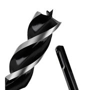 1-1/6" x 6" Auger Drill Bit with SDS Plus Shank for Wood,Tri Flute Ship Auger Long Drill Bit for Soft and Hard Wood,Tree Stump,Plastic,Drywall and Composite Materials