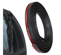 1/1.7/2m Windscreen Strip Seal - H Shape Rubber Sealing Strip Trim Cover, Car Front Windshield Window Seal StripMoulding Trim, Dust Proof&Weather Stripping, for Car Front Rear Windshield