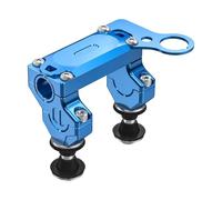 1-1/8'' 7/8'' Handlebar Bar Riser Mount Clamp Offset Adapters Kit 24mm Heighten For Suzuki DRZ400SM 2005 2006 2007 2008 2009-2024 Motorcycle Handle Bar Riser(Blue)