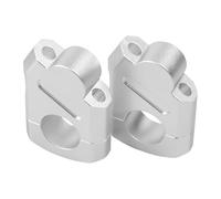 1 1/8" Universal Handlebar Bar Risers Motorcycle Bar Clamps 28mm Bar For Motorbike Pit Dirt Bikes Chrome Riser Height 38mm (1.5 "), 18mm (0.71") Backward or Forward