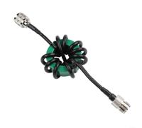 1:1 HF Shortwave Current Balun with NiZn Core, 1.8-50MHz RFI Suppressor for Digital Modes, Eliminates USB/Peripheral Interferences(50mm Green)