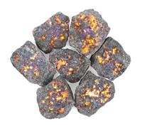 1.1 lb Bulk Raw Yooperlite Quartz Stones - Natural UV Reactive Fluorescent Rocks for Display, Décor & Mineral Collection