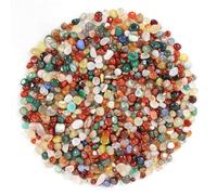 1.1 lb Natural Multicolor Agate Chips | Polished Crystal Stones for Vase Fillers, Plants, Meditation, Aquarium Decor & Home Decor