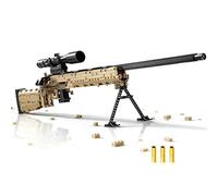 1:1 M24 Rifles Building Blocks Set, 1000+PCS Guns Bricks Kit, Simulation Military Weapon Model Toys, Ideas Gifts for Military Enthusiasts Teens Adults and Decor