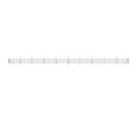 (1.1 x 25 m) vidaXL Wire Mesh Fence Garden Fencing Mesh with Spike Anchors Green 1.1x25 m