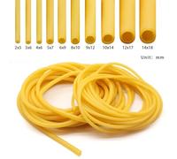 1-10.0M Latex Rubber Tubing 1.6-18.0mm OD 3.2-22.0mm Band Hose Tension Belt for Gardening Watering(1 Meter,ID 18mm x OD 22mm)