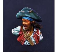 1/10 Ancient European Pirate Warrior Soldier Resin Bust Model Kit Unpainted and Unassembled Resin Bust Model Parts //F0i3q-1