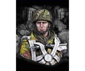 1/10 Bust Resin Model Kit British Soldier Paratrooper 1st Airborne WW2 Unpainted