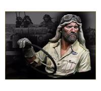 1/10 Bust Resin Model Kit British Soldier SAS Driver North Africa WW2 Unpainted