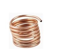 1-10 Meters Soft Copper Tube Coil OD1.8/2/3/4/5/6/8/9/10mm Copper Wire Pipe for Air Conditioner Cooling(1Meter,8x1mm)