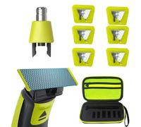 1-10 PCS Anti-Friction Shaver Blades Hair Trimmer Blades Head Shaver Blades Razor Clippers for Philips Norelco OneBlade 1 pcs nose bk