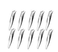 1/10 Piece Nail Clippers Nail Clippers Professional Thick Nails Super Sharp Curved Blade,Silver 10PCS,BH01
