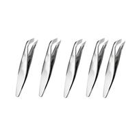 1/10 Piece Nail Clippers Nail Clippers Professional Thick Nails Super Sharp Curved Blade,Silver 5pcs,BH01