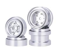 1/10 RC Aluminum Wheel Rims 4Pcs for Tamiya Sand Scorcher/Frog/Grasshopper