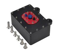 1/10 RC Crawler Receiver Box CNC Aluminum Scale Fuel Cell Receiver Box 60 * 40 * 26mm for 1/10 RC Crawler Rigs SCX10 PRO Capra RR10 VS4-10 Phoenix TRX4 TF2 CC01 Upgrades (Receiver Box Black)