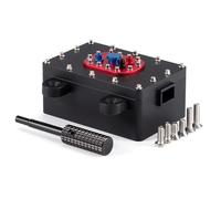 1/10 RC Crawler Receiver Box,CNC Aluminum Scale Fuel Cell Receiver Box for 1/10 RC Crawler Rigs SCX10 PRO Capra RR10 VS4-10 Phoenix TRX4 TF2 CC01 Upgrades