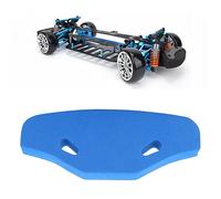 1/10 RC Front Bumper, Remote-Controlled Racing Car Sponge Foam Front Bumper Anti Collision Rack, for Tami.ya TT01 TT02 TGS 53683 OP683 51007 SP.1007 Model Toy Cars (Blue)
