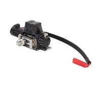 1/10 RC Metal Crawler Winch for SCX10 - Premium Strength RC Simulation Winch for Challenging Scenarios - Easy Installation for Crawler Car Enthusiasts (Black)