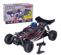 1:10 Scale 4WD Nitro RC Buggy - Gas Powered Off-Road Racing Car, Hobby Grade RTR Remote Control Vehicle with Nitro Engine & 2.4GHz Radio (VRX RH1006, Black)
