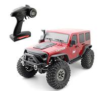 1:10 Scale 4WD RC Off-Road Crawler Truck - 2.4GHz Electric Remote Control Car with LED Lights, Off Road Truck RC Car for Adult(RGT EX86100V2)