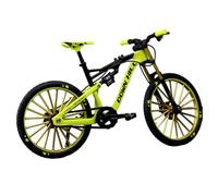 1:10 Scale Mini Finger Bikes Alloy, Retro Simulate Miniature Finger Mountain Riding Bike Model, Miniature Mountain Bike Simulation Racing Toy, for Teaching Home Workplace Club Ornaments