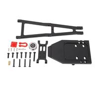 1 10 Scale RC Truck Tow Build Kit Updates Crane Arm Wrecker Kit for Capra 1 9 UTB RC Crawler Trailer Build Aluminum Alloy Durable High Performance Easy Installation Complete (Negro)