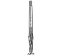 1:10 Taper Pin Hand Reamer HSS Alloy Steel for Morse Taper Reaming, Spiral Flute Machine Tool CNC Compatible with Tapered Chucking 8/10/12/14/16/18/20mm