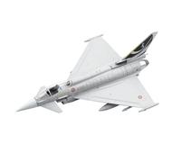 1:100 Alloy Eurofighter Typhoon EF-2000 Fighter Toy Aircraft Model Simulation Aviation Science Exhibition Model