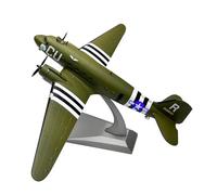 1 100 C47 Light Rail Transport Die-cast Metal Airplane Pattern Toy Kids Gift Miniatures Set