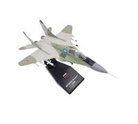 1/100 Diecast Metal For Russian MIG-29 Fighter Model Plane Miniature Ornaments Collection For Collection Gifts