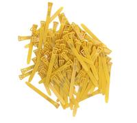 1~100 Digital Zipper Style Poultry Leg Bands Identification Leg Tags Reusable Identification Bands Suitable for Ducks Chicks Chickens Pigeons Geese and Other Poultry Green (Amarillo)