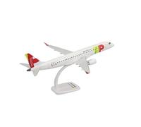 1/100 For E195 E-195 TAP's White Metal Mini Airplanes Model Crafts Ideal For Display Stands