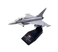 1:100 For German Air Force Iron Crusade Typhoon EF2000 European Fighter Model Aircraft Decoration For Collection Gifts