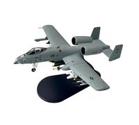 1/100 Scale A-10 A10 Thunderbolt II for Warthog Hog Attack Plane Fighter Diecast Metal Aircraft Model Miniatures Set(A-10C Warthog HH)