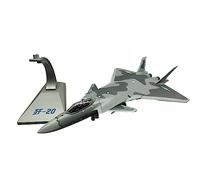 1/100 Scale For J-20 Fire Fang China Airforce Fighter Air Force Diecast Aircraft Plane Model Alloy Playkits