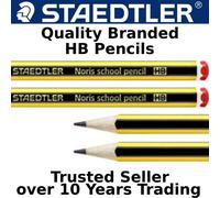 1-100 STAEDTLER NORIS HB PENCILS DRAWING JOINERY ART SCHOOL OFFICE SKETCHING