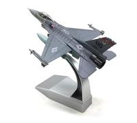 1/100 US Air Force F-16C Falcon Fighter Jet Plane Model Attack Plane Military Airplane Models for Adults