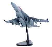 1:100 US Navy F/A-18 Super Hornet Strike Fighter VFA-102 Diamondbacks Fighter Model Simulation Aircraft Model Aviation Toy Aircraft Kits for Collection and Gift