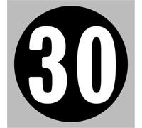 1-100 Waterproof Around Numbered Tags, Acrylic Round Locker Number Tag For Restaurants Seat Desktop/Dormitory, Self-Adhesive Anti-Fading Label(8cm/3.2in,1-10)