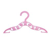 1-100 x Baby Hangers | WHITE | BLUE | PINK | Toddler Children Kids Unisex Clothes Shirts New Basics Coat Trouser Nursery Clothing (1 x SAMPLE Hanger, PINK)