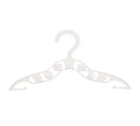 1-100 x Baby Hangers | WHITE | BLUE | PINK | Toddler Children Kids Unisex Clothes Shirts New Basics Coat Trouser Nursery Clothing (40 x Hangers, WHITE)